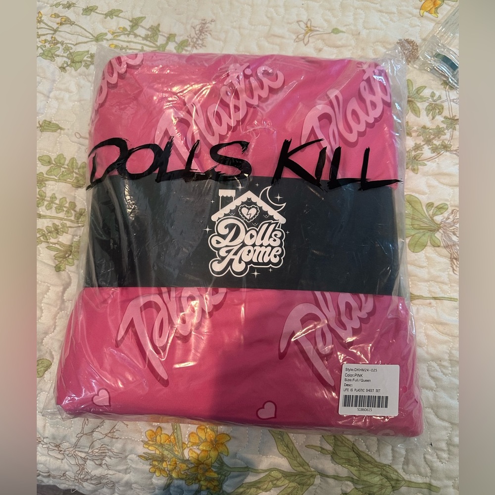 DOLLSKILL HOME: (whatnot exclusive) “Plastic” Barbie Sheets